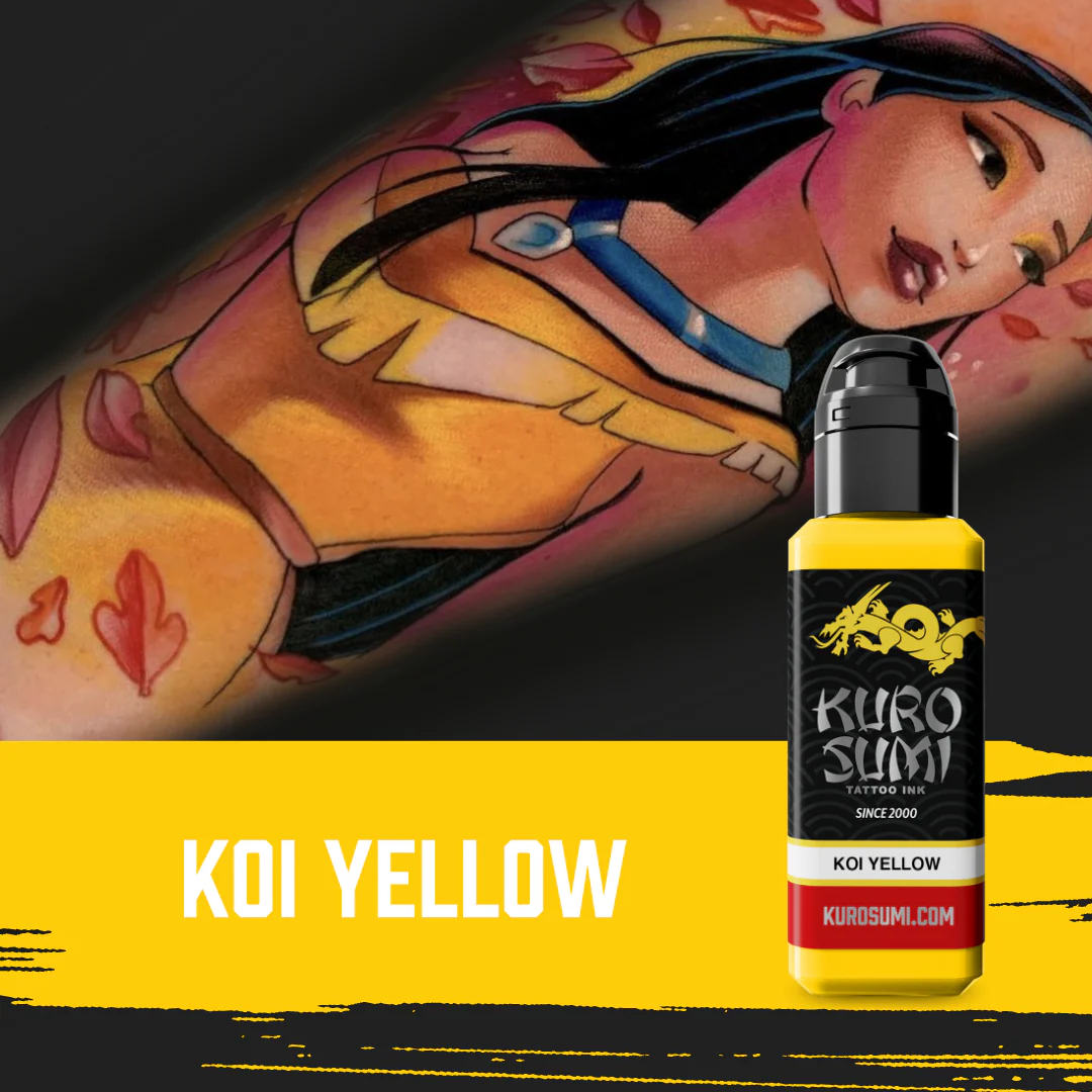 Kuro Sumi Koi Yellow - Image 6