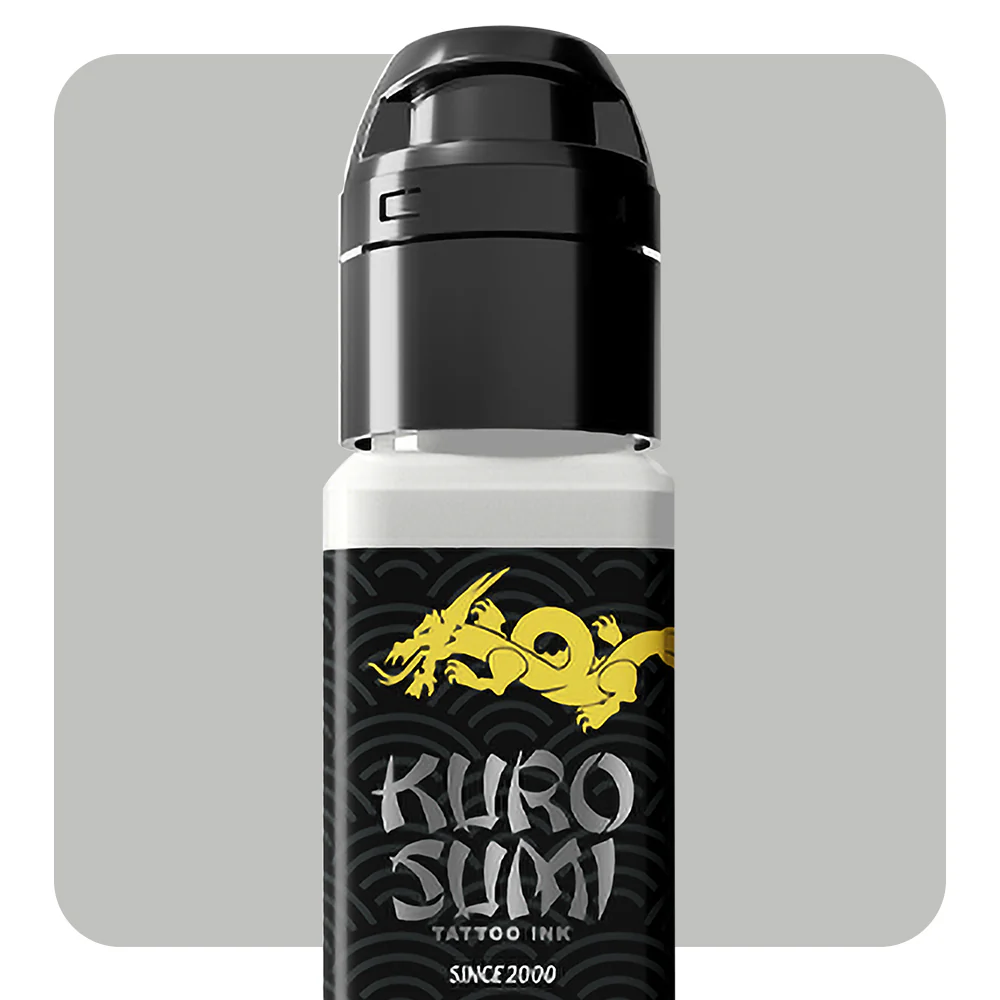 Kuro Sumi Marble White