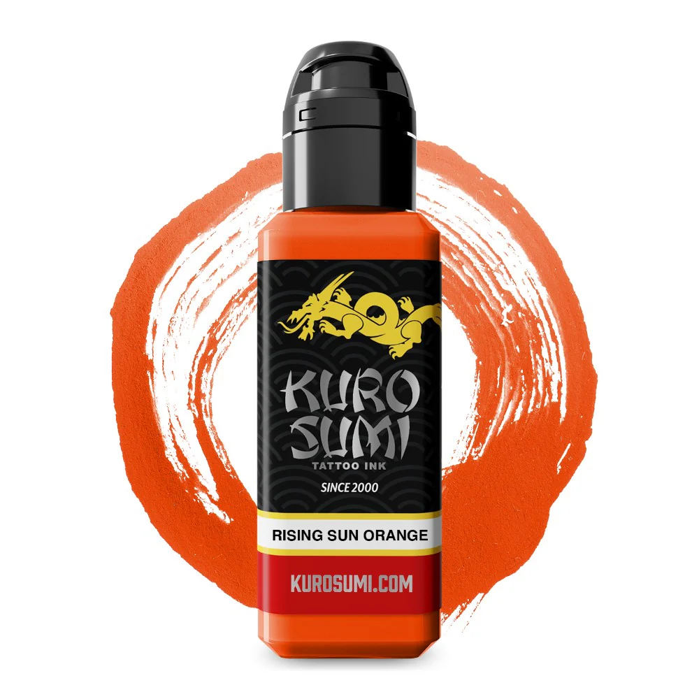 Kuro Sumi Rising Sun Orange - Image 3