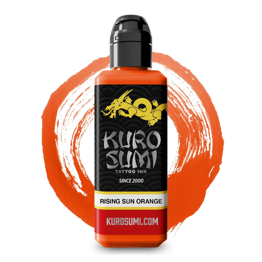 Kuro Sumi Rising Sun Orange - Image 4