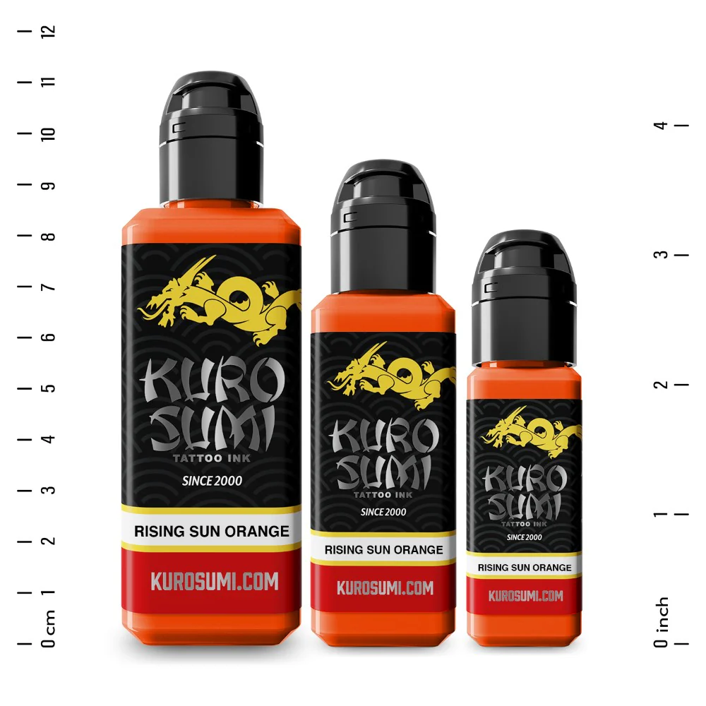 Kuro Sumi Rising Sun Orange - Image 5