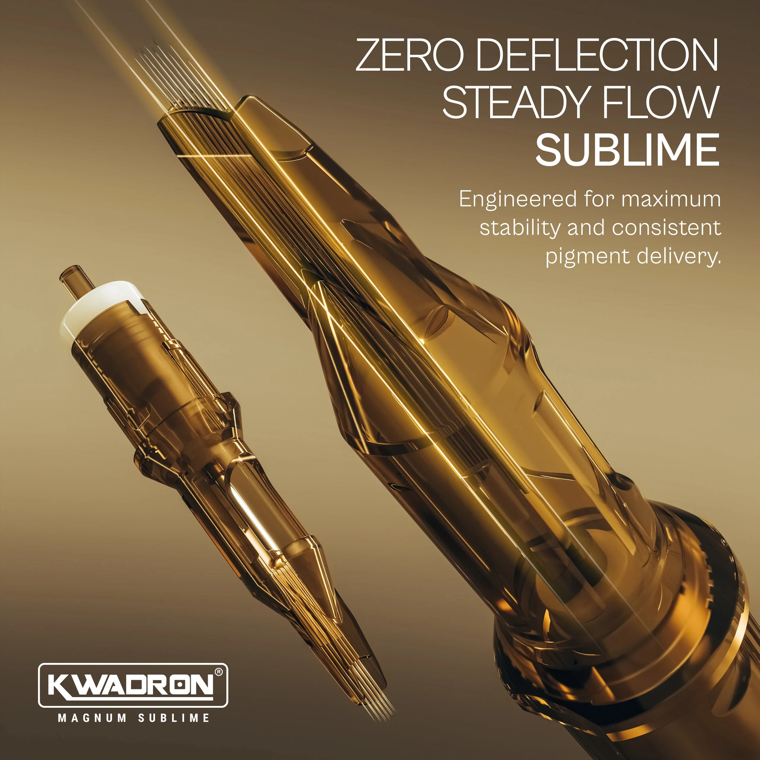 Kwadron Cartridge - SUBLIME Bugpin Curved Mag Shaders #8 Long Taper - Image 5