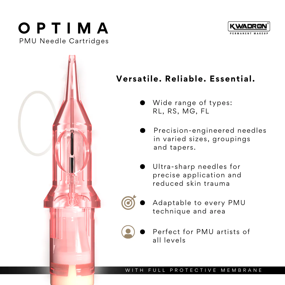 Kwadron Optima PMU Cartridge - 1 Round Liner 0.20mm Long Taper (20/1RLLT-OPT) - Image 8