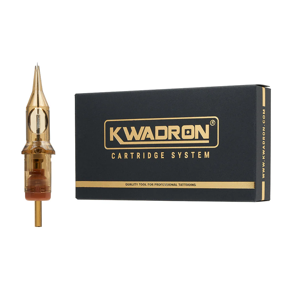 Kwadron Whip Shading Cartridge Tattoo Needles — Box of 20