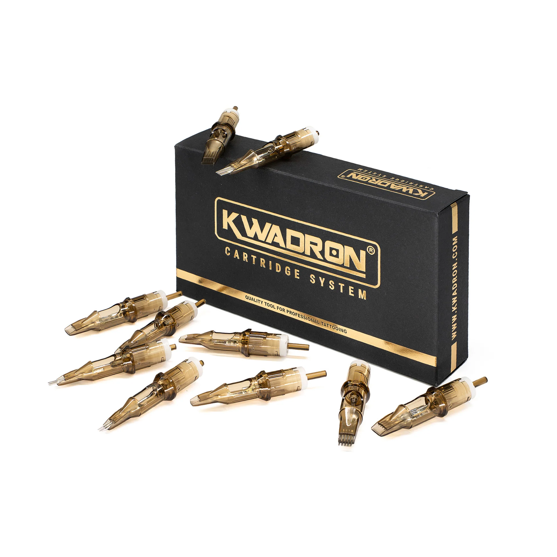 Kwadron Whip Shading Cartridge Tattoo Needles — Box of 20 - Image 2