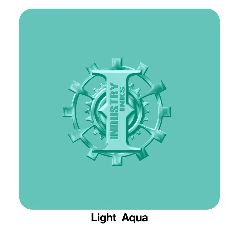 Light Aqua — Industry Inks — Pick Size - Image 2