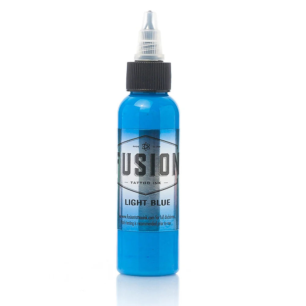 Light Blue — Fusion Tattoo Ink — Pick Size - Image 2