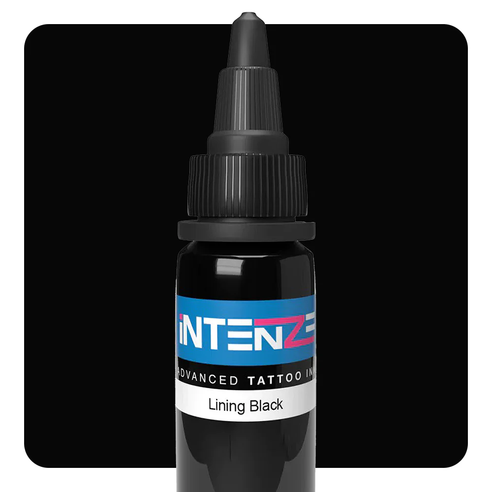 Lining Black — Intenze Tattoo Ink — Pick Size