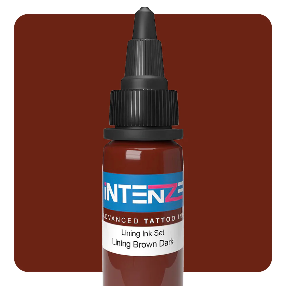 Lining Brown Dark — Intenze Color Lining Series — 1oz Bottle