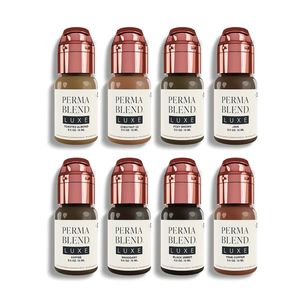 Luxe Brow Chicka Wow Wow Brow Set — Luxe Perma Blend — 8 1/2oz Bottles - Image 4
