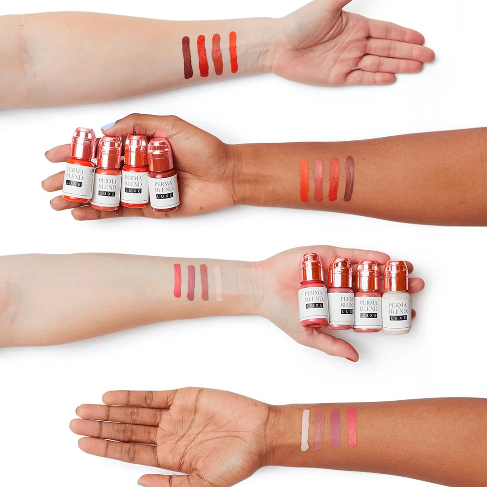 Luxe Pucker Up Buttercup Lip Set — Luxe Perma Blend — 8 1/2oz Bottles - Image 3