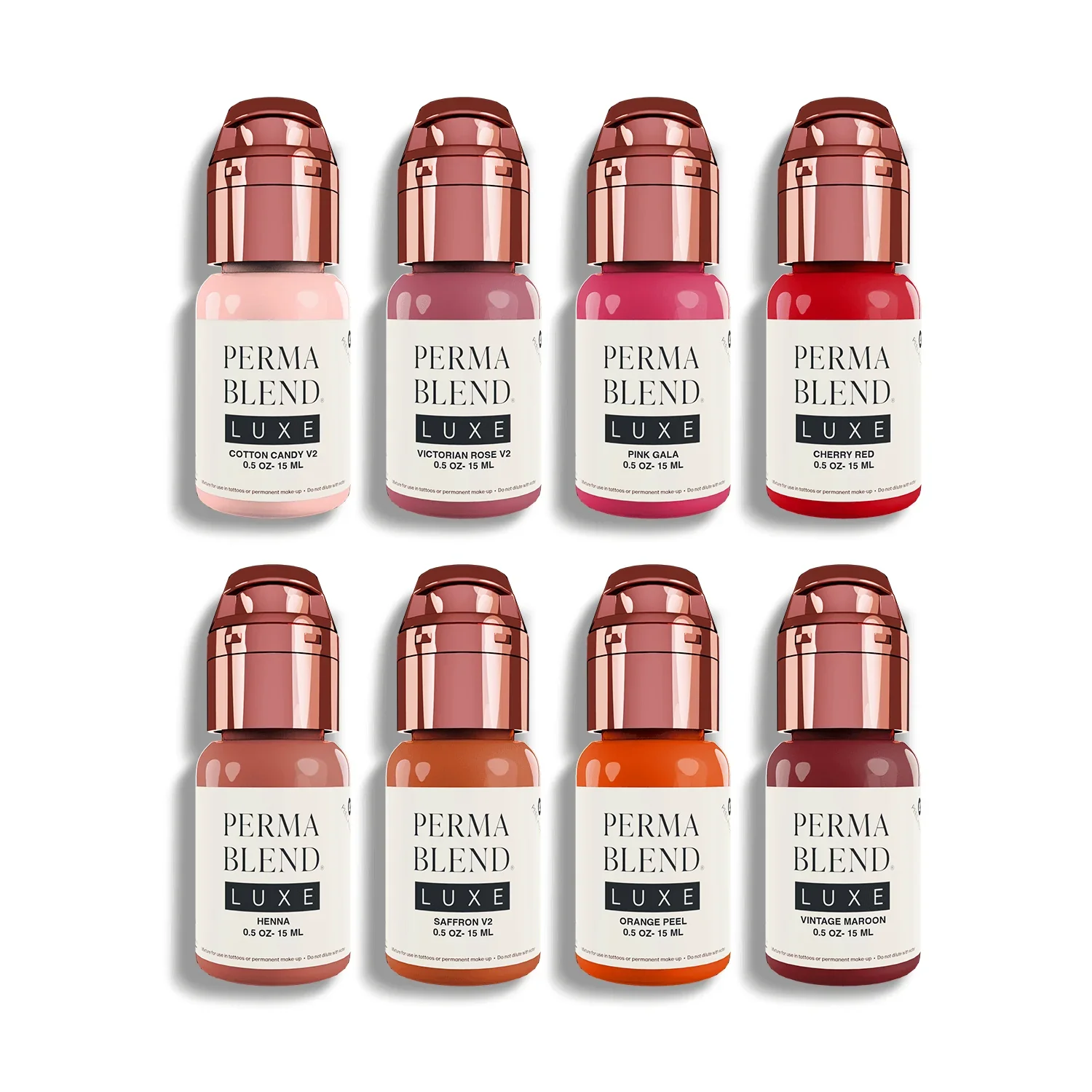 Luxe Pucker Up Buttercup Lip Set — Luxe Perma Blend — 8 1/2oz Bottles - Image 4