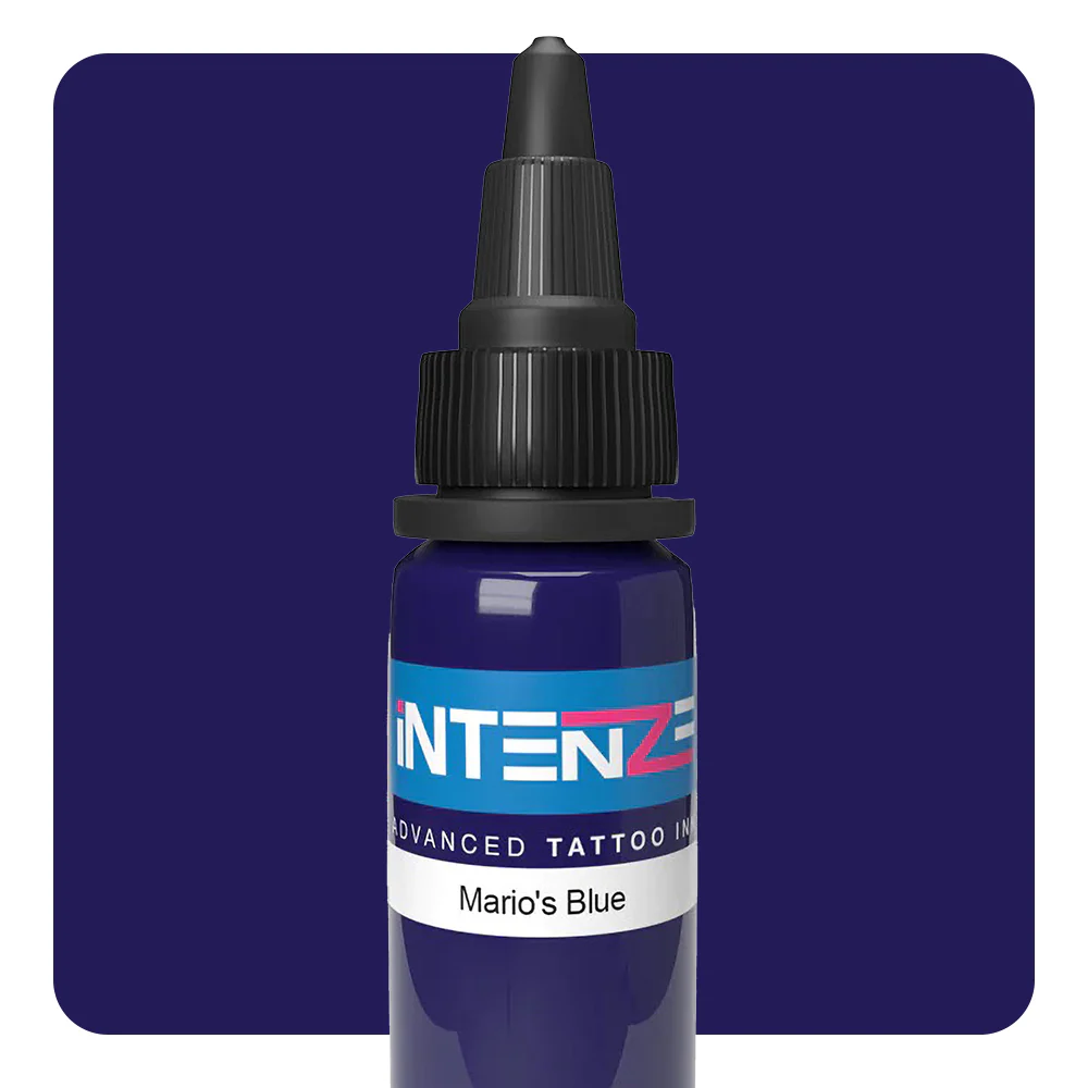 Mario's Blue — Intenze Tattoo Ink — Pick Size