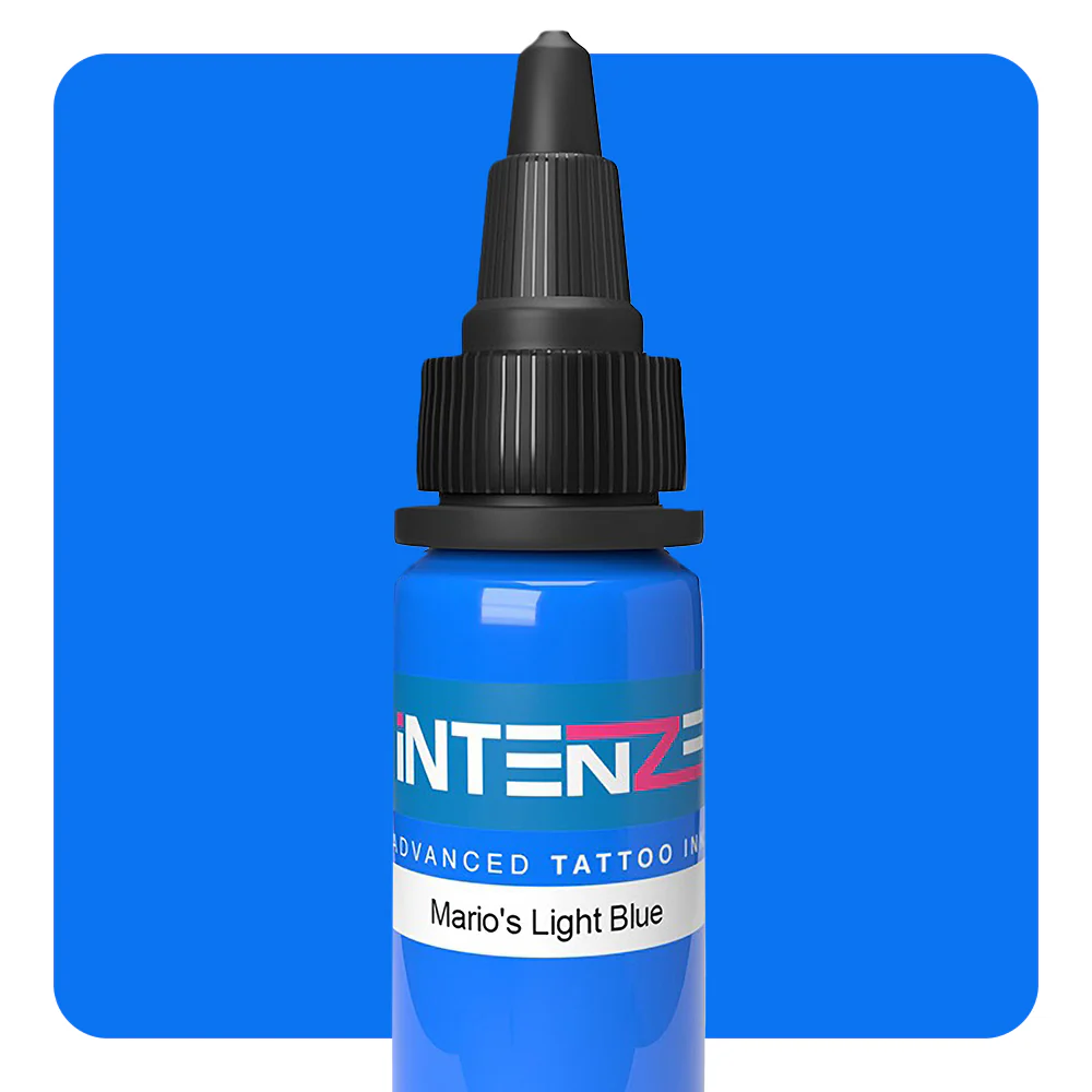 Mario's Light Blue — Intenze Tattoo Ink — Pick Size
