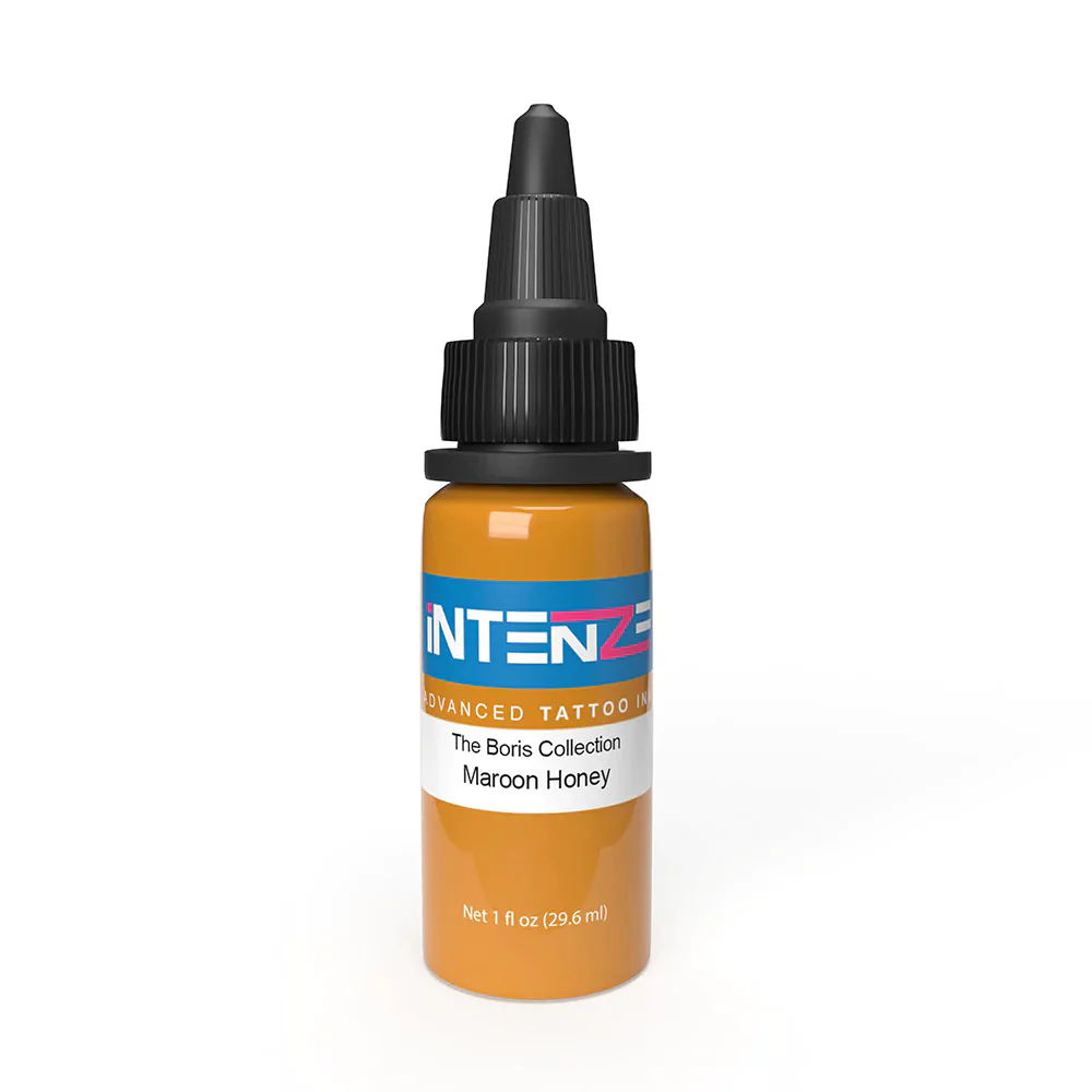 Maroon Honey — Boris Series — Intenze Tattoo Ink — 1oz Bottle - Image 2