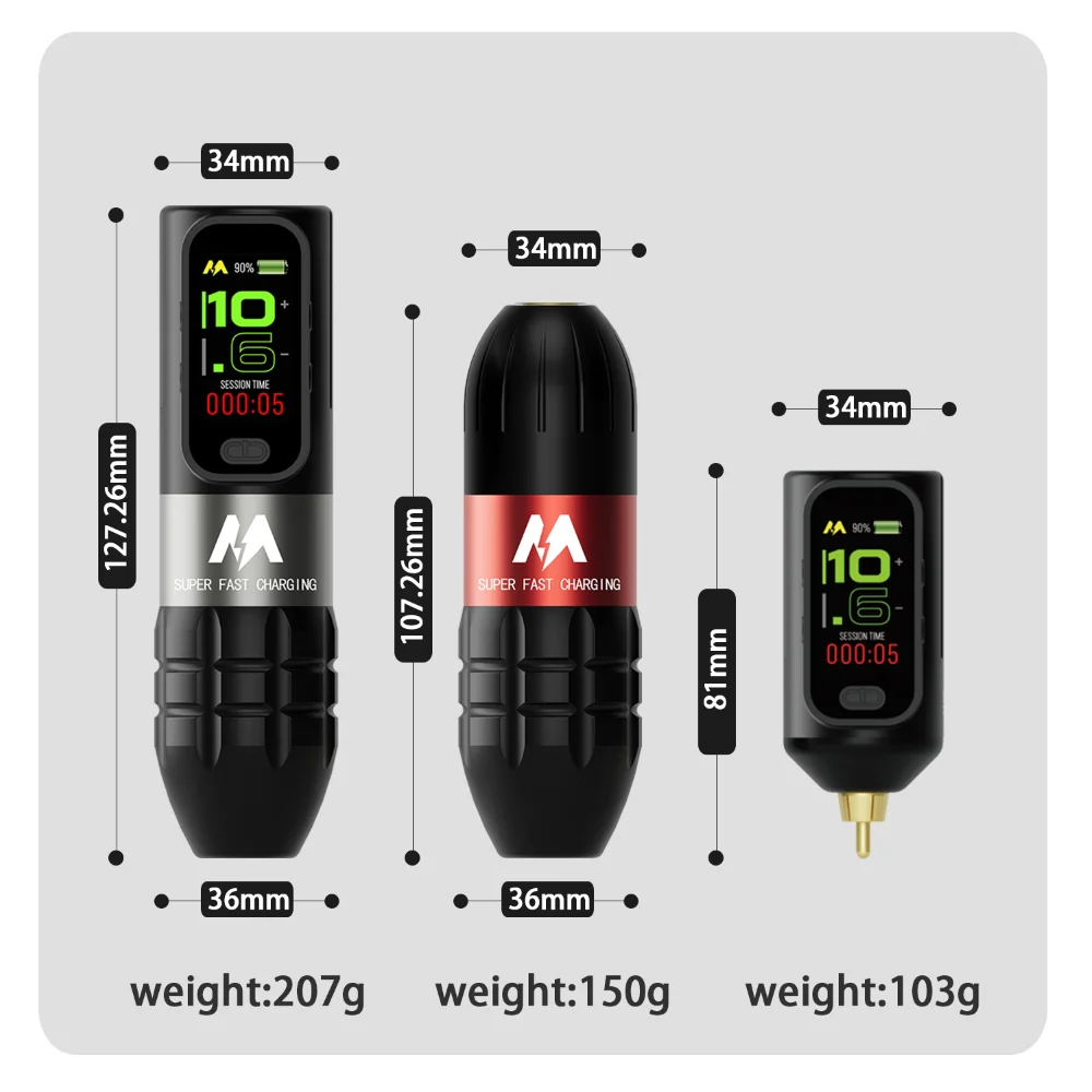 Mars M1 Wireless Pen Tattoo Machine - Image 13