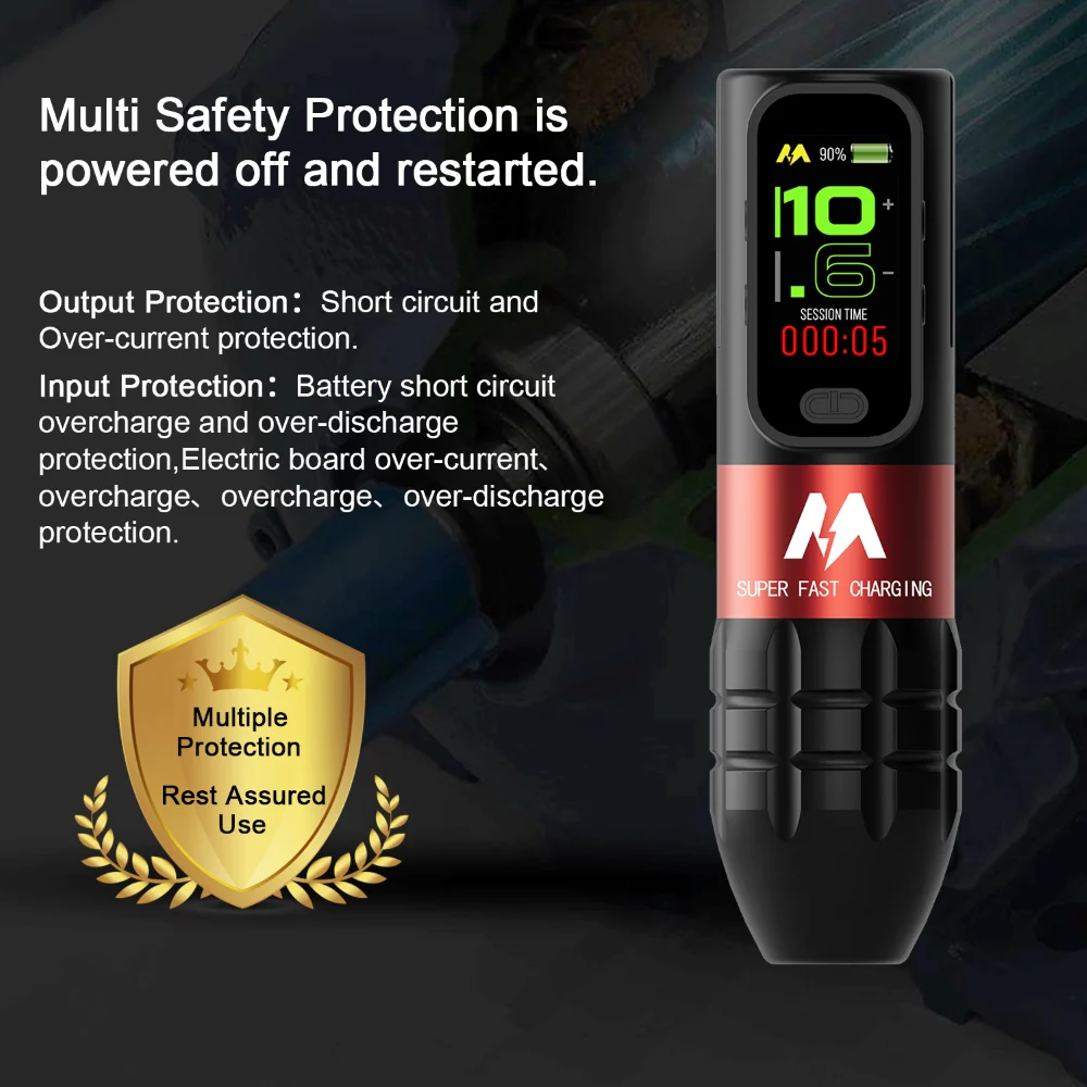 Mars M1 Wireless Pen Tattoo Machine - Image 15