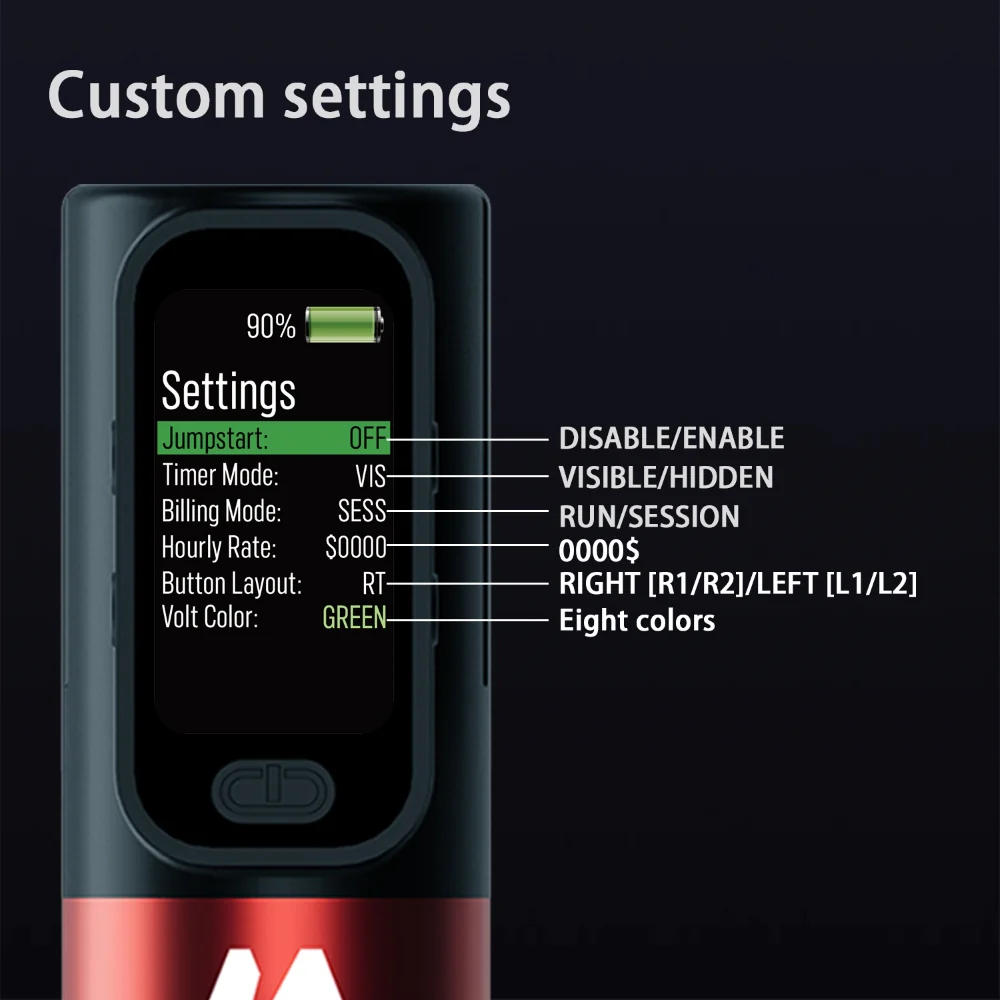 Mars M1 Wireless Pen Tattoo Machine - Image 16