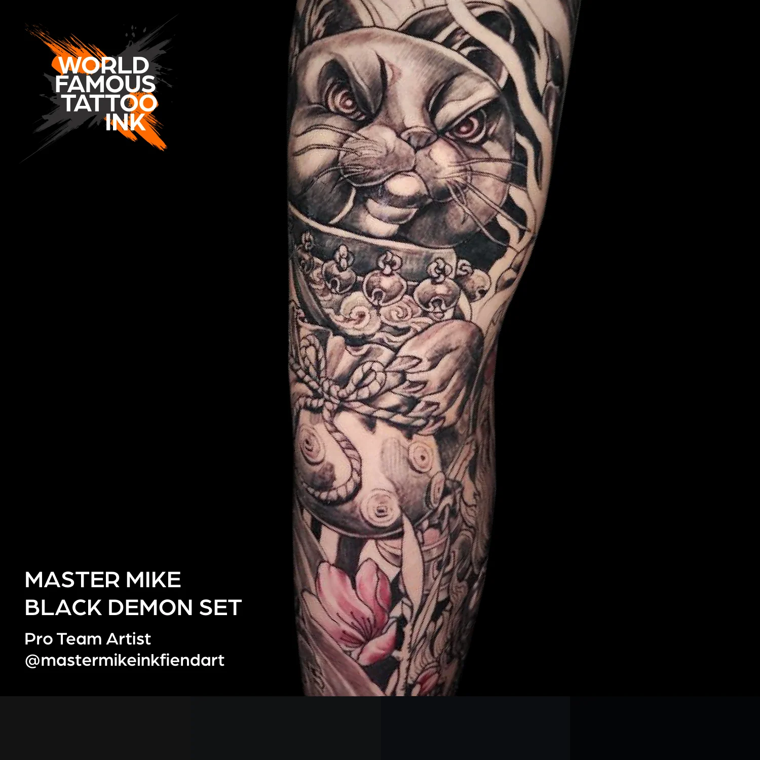 Master Mike Black Demon Set — World Famous Ink — 4oz - Image 5