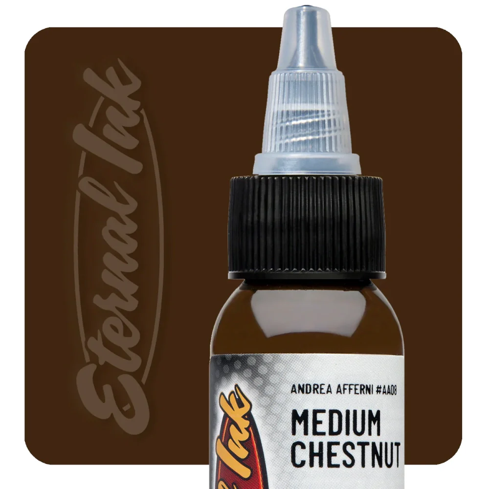 Medium Chestnut — Eternal Tattoo Ink — 1oz