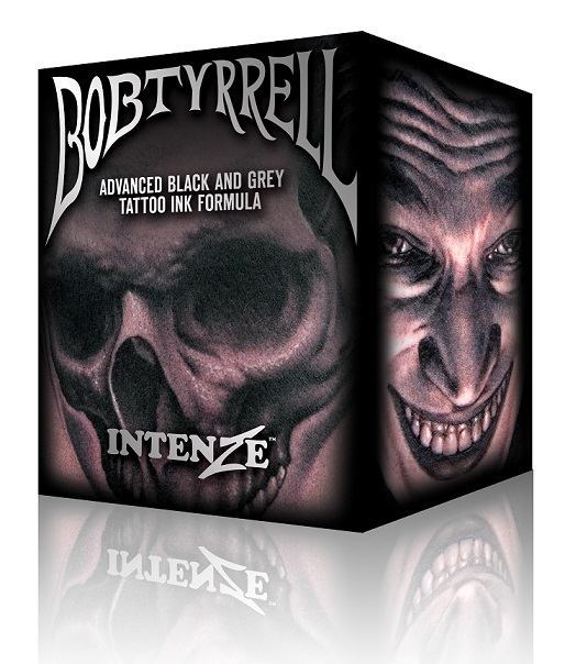 Medium Tone — Bob Tyrrell Black & Grey Series — Intenze Tattoo Ink — 1oz Bottle - Image 2
