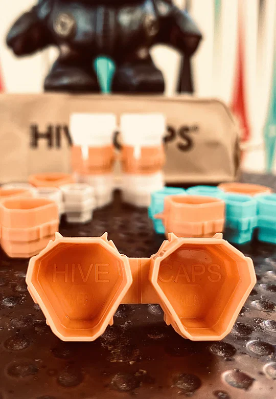 Mega Caps by Hive Caps™ — Bag of 50 Pieces (100 Caps) — Pick Color - Image 10