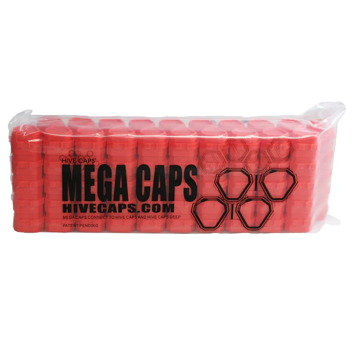 Mega Caps by Hive Caps™ — Bag of 50 Pieces (100 Caps) — Pick Color - Image 9