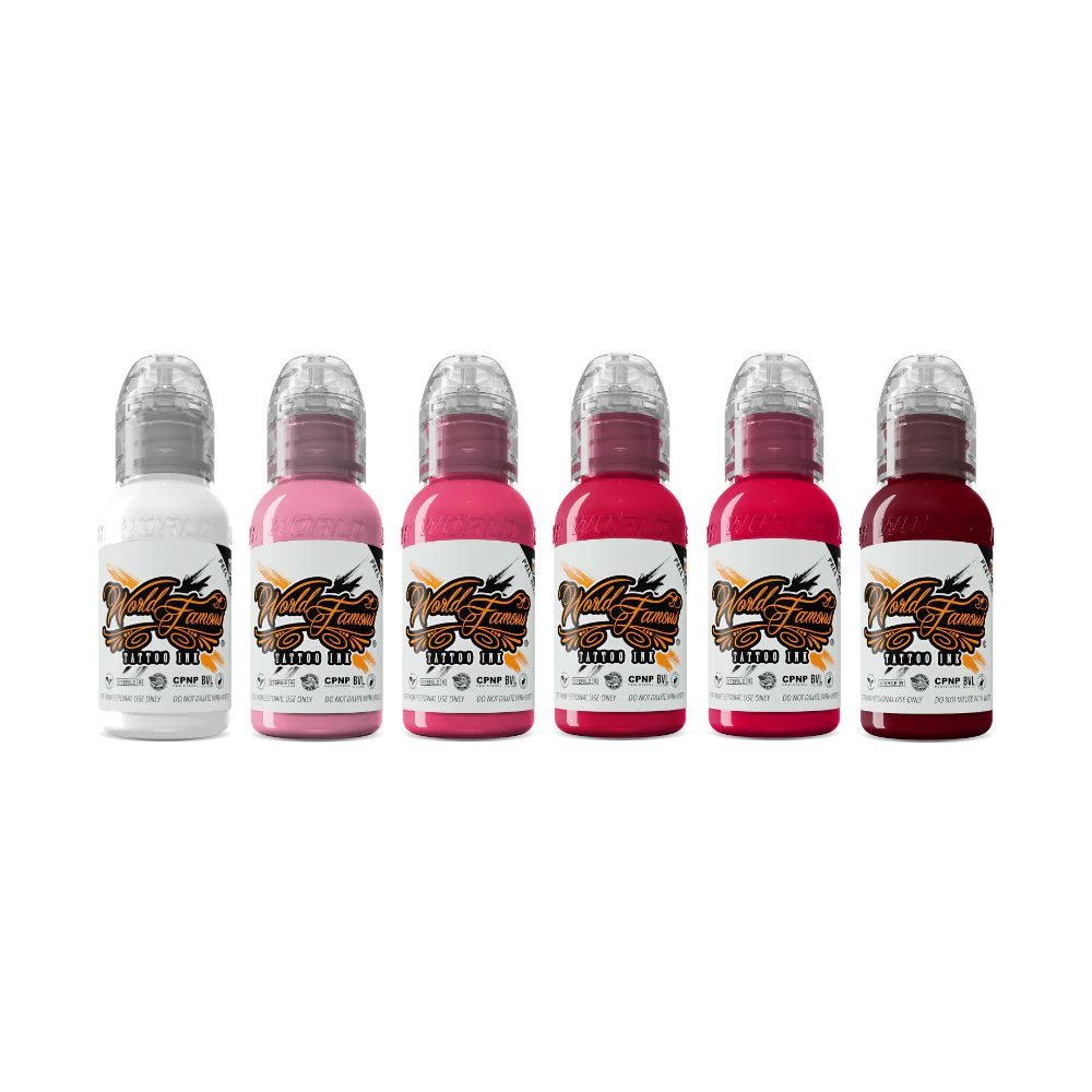 Melek Tastekin Pink Neon Effect Series — World Famous Tattoo Ink — 1oz - Image 2