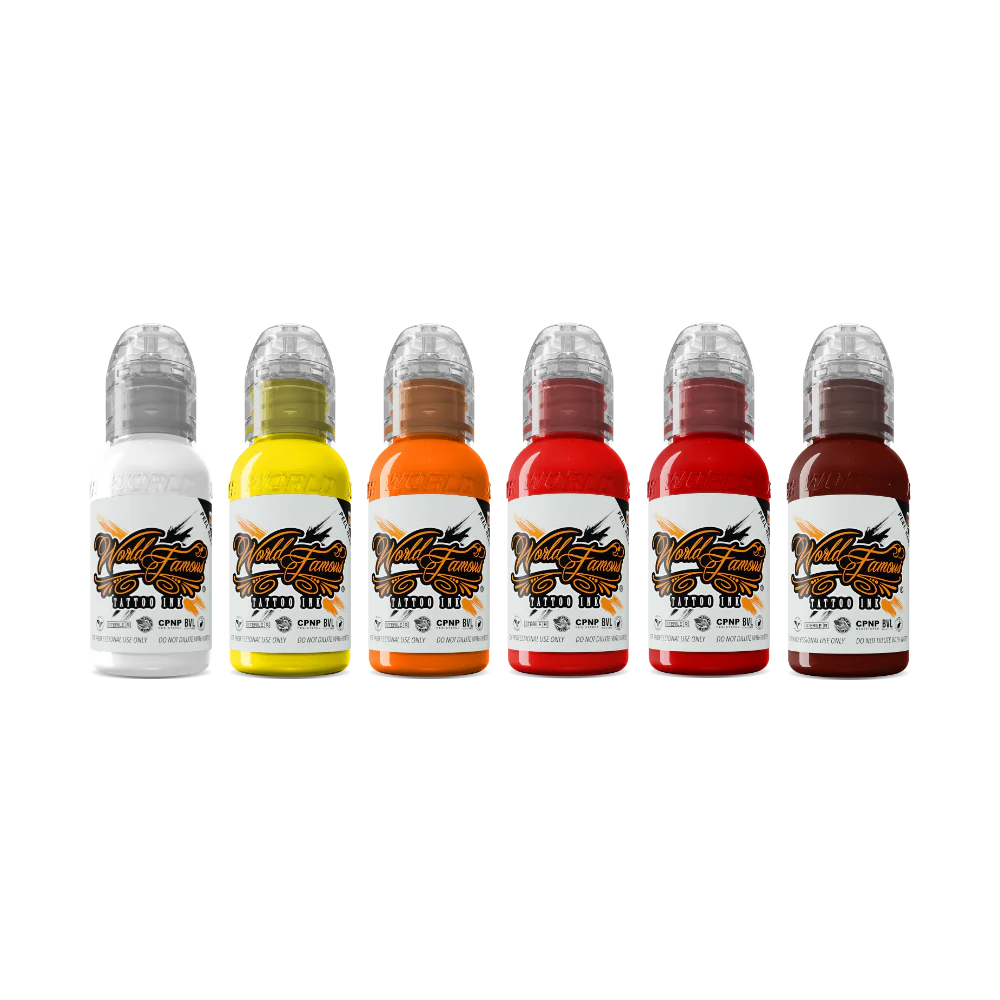 Melek Tastekin Red Neon Effect Series — World Famous Tattoo Ink — 1oz - Image 2