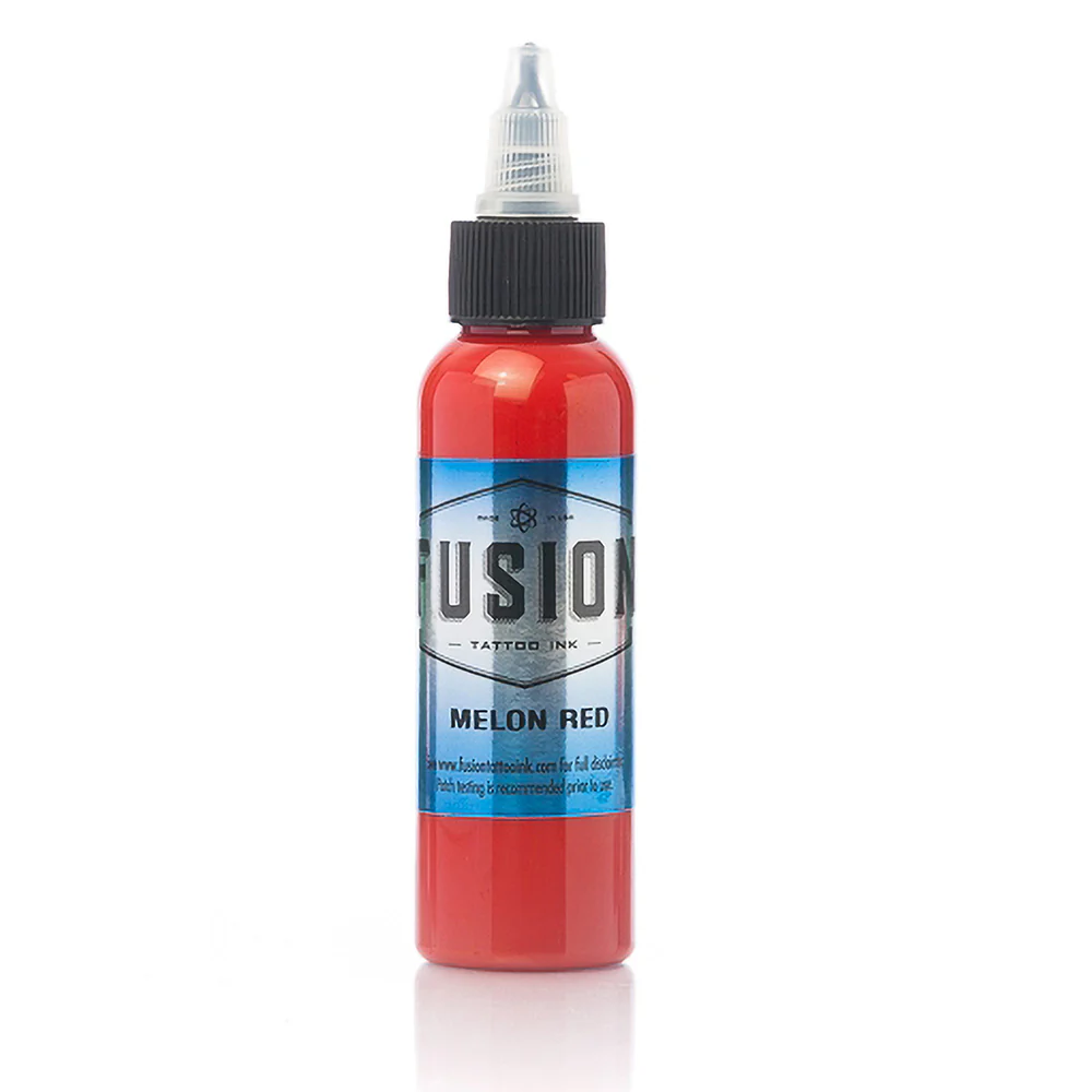 Melon Red — Fusion Tattoo Ink — Pick Size - Image 2