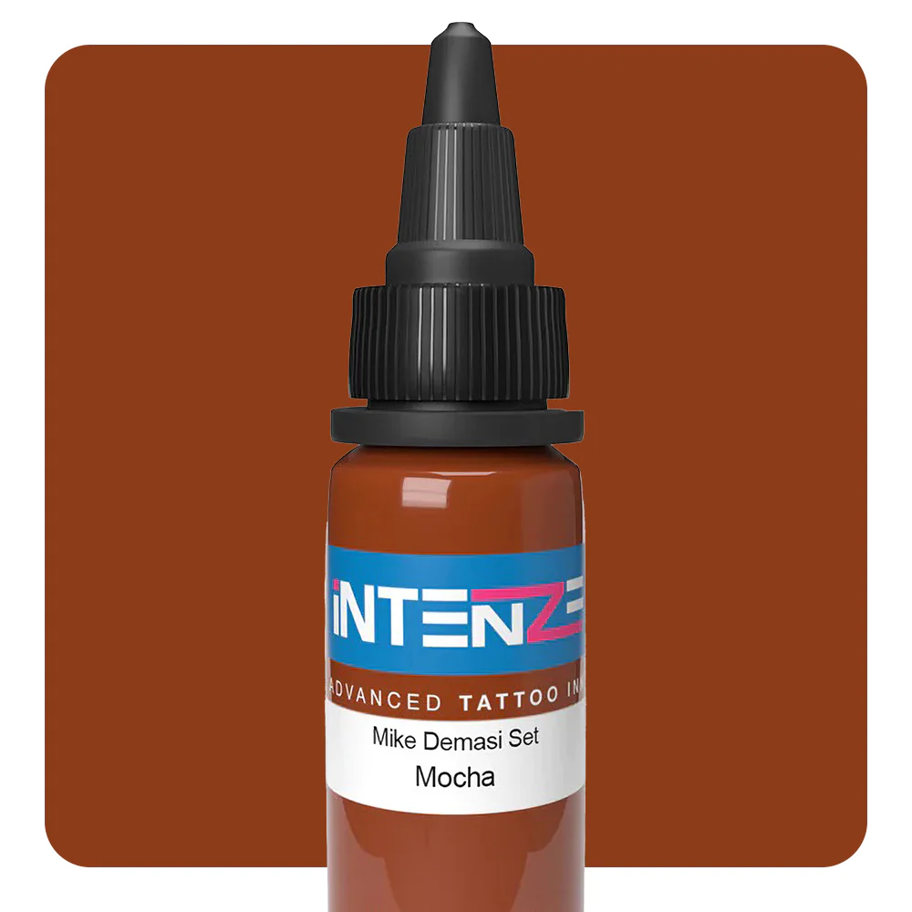 Mocha — Mike Demasi Series — Intenze Tattoo Ink — 1oz Bottle