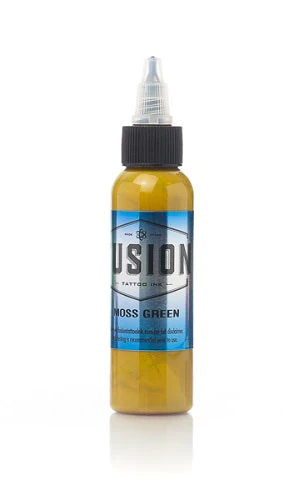 Moss Green — Fusion Tattoo Ink — 1oz Bottle - Image 2
