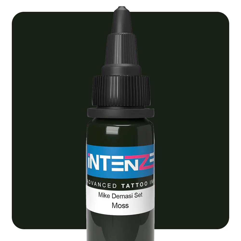 Moss — Mike Demasi Series — Intenze Tattoo Ink — 1oz Bottle