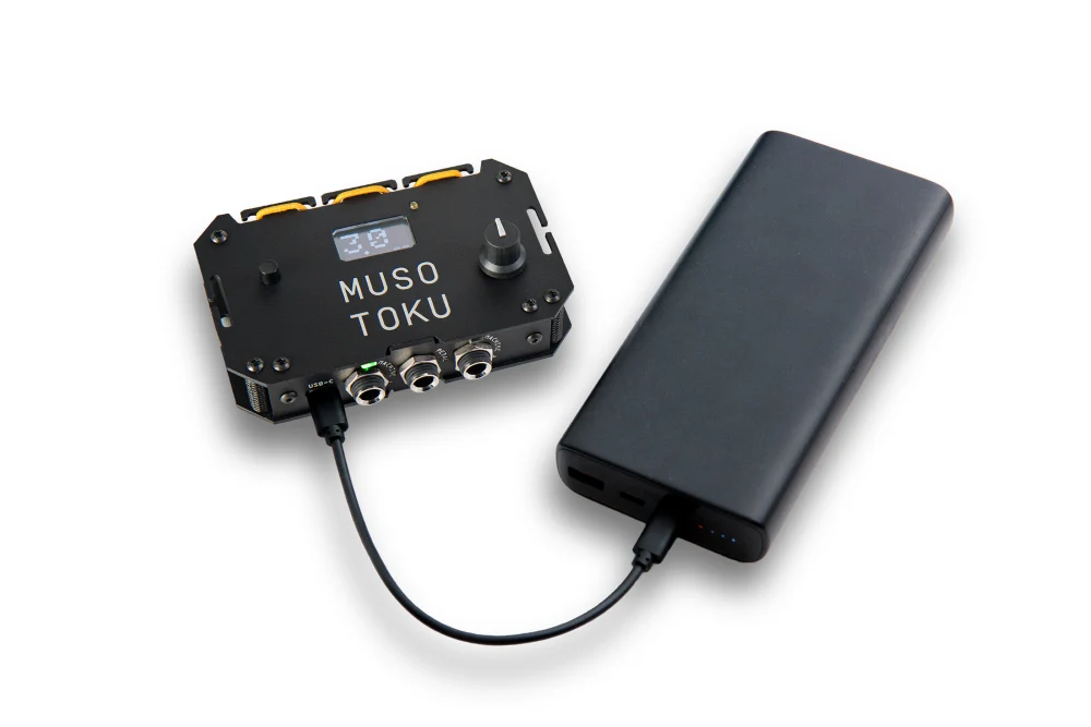 Musotoku MK-2 Tattoo Power Supply — Dual USB-C Inputs - Image 4