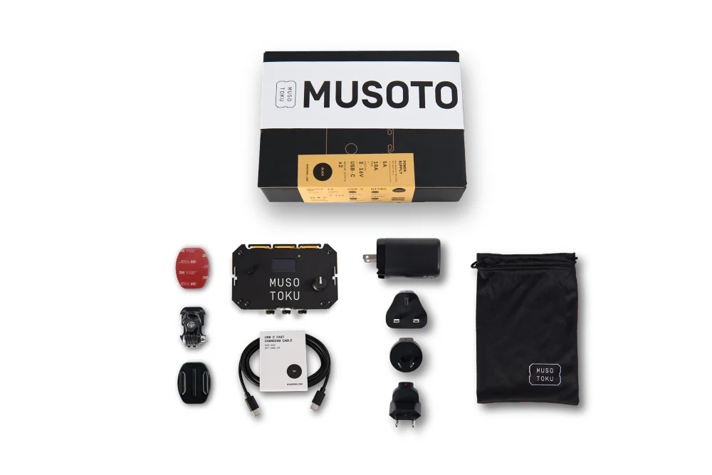 Musotoku MK-2 Tattoo Power Supply — Dual USB-C Inputs - Image 9