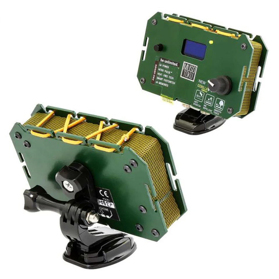 Musotoku Tattoo Power Supply - Green - Image 2