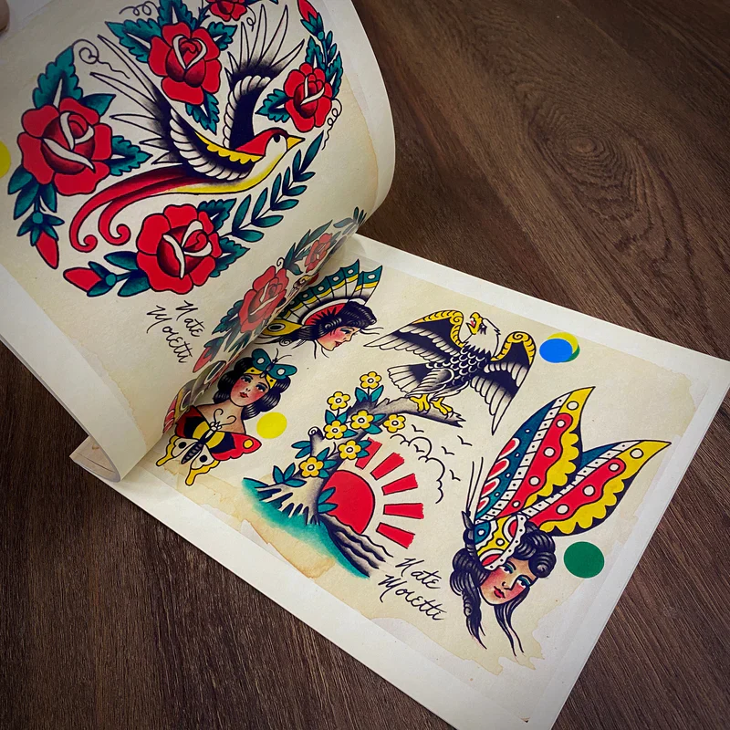 Nate Moretti Traditional Tattoo Book — Softcover Book - Image 11