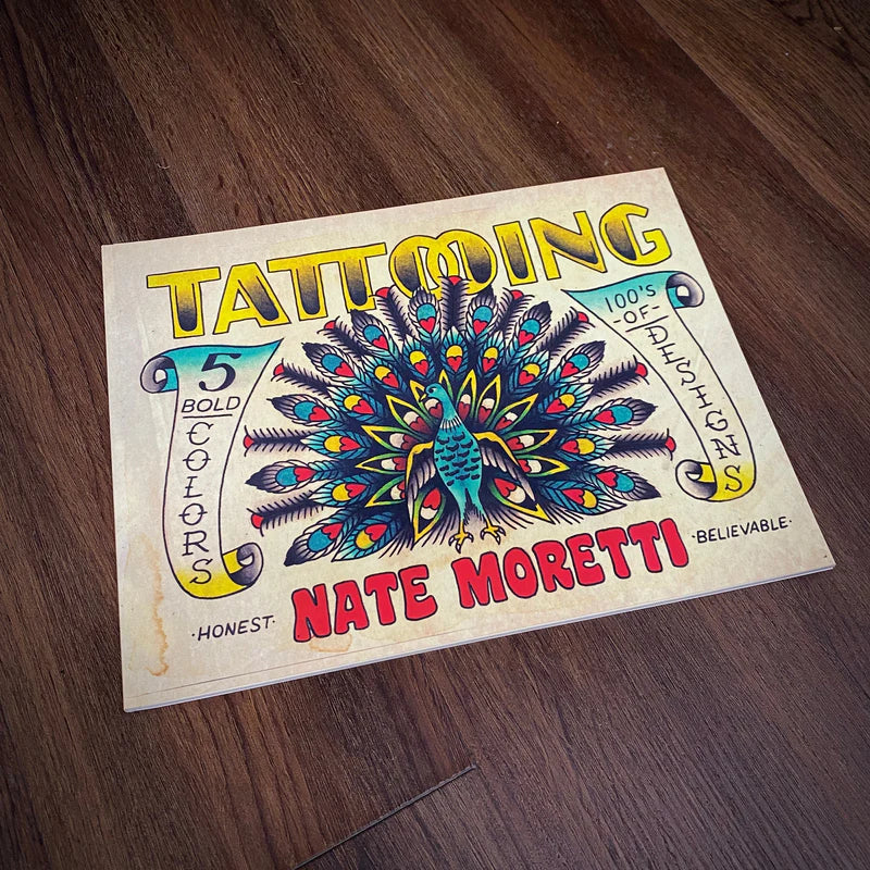 Nate Moretti Traditional Tattoo Book — Softcover Book - Image 3