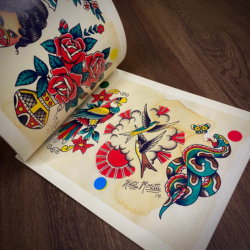 Nate Moretti Traditional Tattoo Book — Softcover Book - Image 5