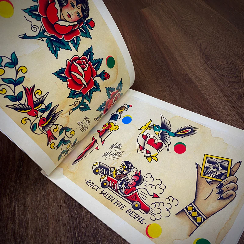 Nate Moretti Traditional Tattoo Book — Softcover Book - Image 7