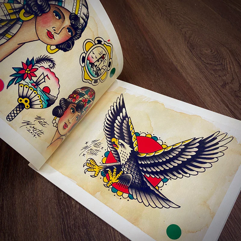 Nate Moretti Traditional Tattoo Book — Softcover Book - Image 8
