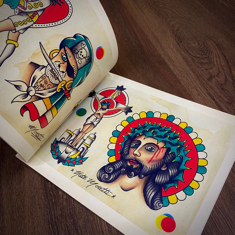 Nate Moretti Traditional Tattoo Book — Softcover Book - Image 9