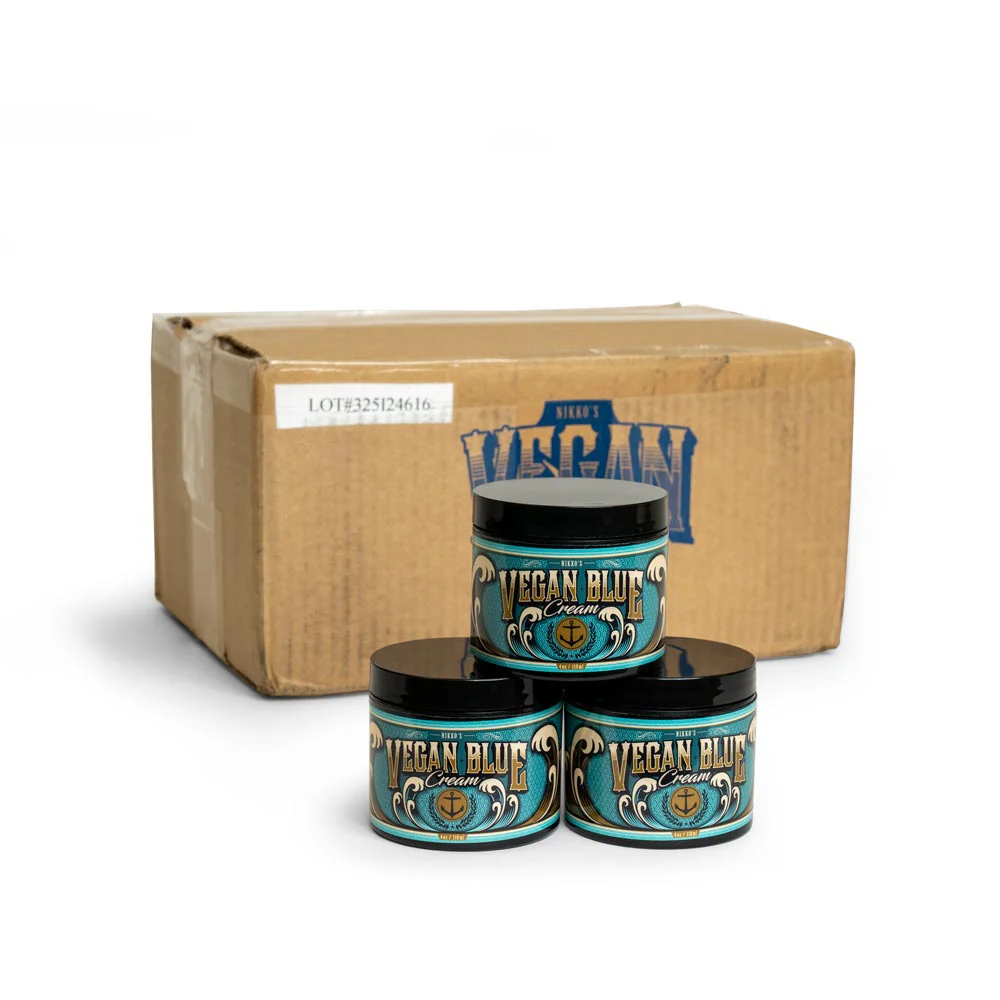 Nikko’s Vegan Blue Cream — 4oz — Single or Case - Image 2