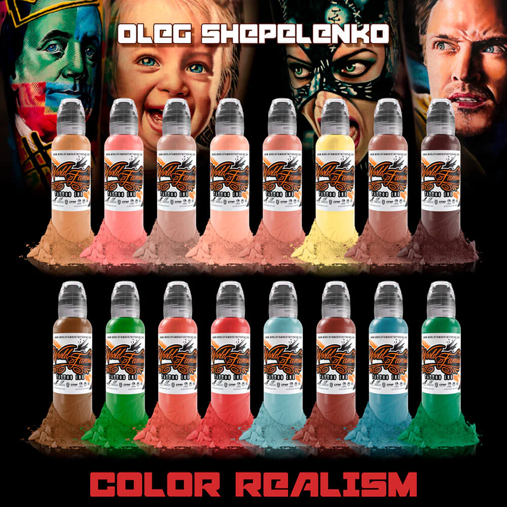 Oleg Shepelenko Realism Color Ink Set - Image 2