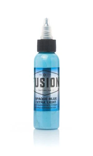 Opaque Blue 5-Color Set — Fusion Tattoo Ink — 1oz - Image 2