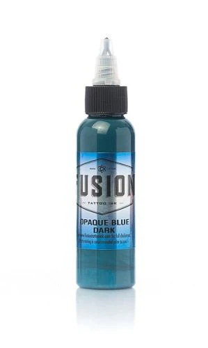 Opaque Blue 5-Color Set — Fusion Tattoo Ink — 1oz - Image 5