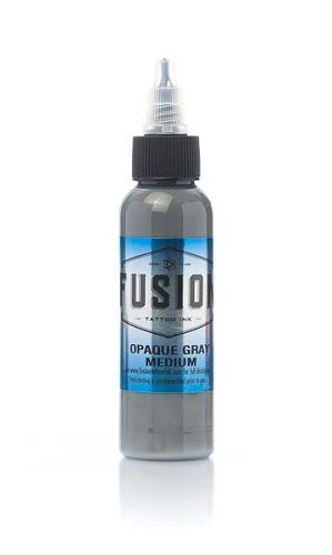 Opaque Gray 5-Pack Set — Fusion Tattoo Ink — Pick Size - Image 4