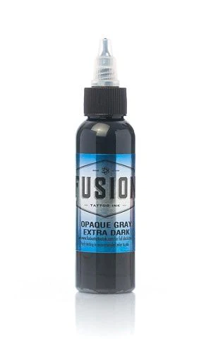 Opaque Gray 5-Pack Set — Fusion Tattoo Ink — Pick Size - Image 5