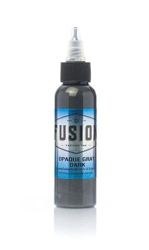 Opaque Gray 5-Pack Set — Fusion Tattoo Ink — Pick Size - Image 6