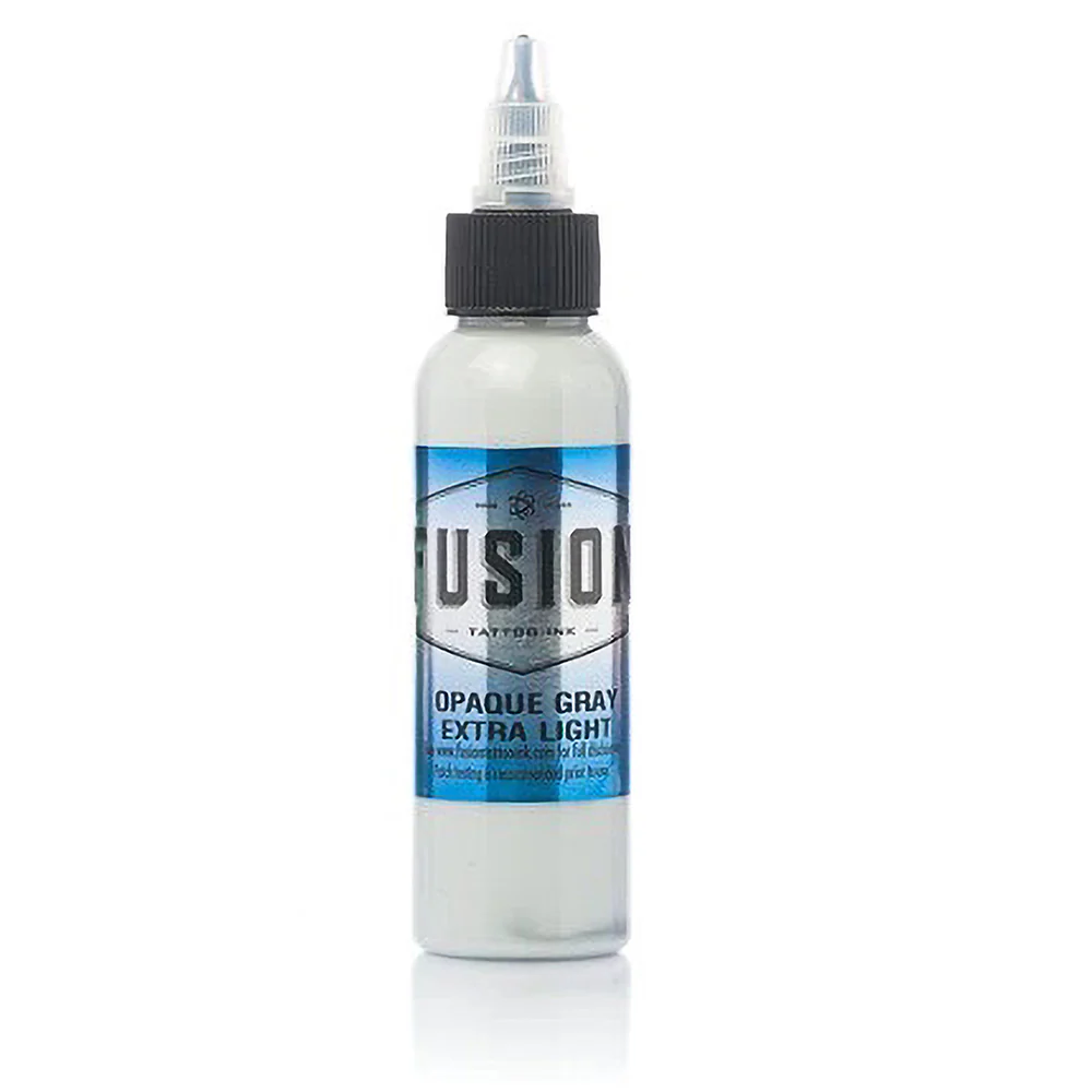 Opaque Gray Extra Light — Fusion Tattoo Ink — Pick Size - Image 2